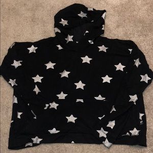 Terez spilt back hoodie